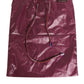 Burgundy Polyester Logo Embossed Crest Swimwear