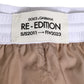 Brown White Polyester Re-Edition Shorts Swimwear