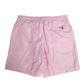 Pink Nylon Logo Side Stripe Beachwear Men Swimwear