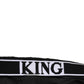 Black Nylon KING Sideband Men Boxer Shorts Swimwear