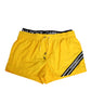 Yellow Drawstring Beachwear Men Shorts Swimwear