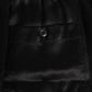 Black Silk Satin Elastic Men Boxer Short Swimwear