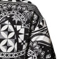 Black White Bandana Print Bomber Jacket