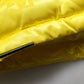 Yellow Nylon Logo Puffer Bomber Men Jacket