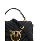 Black Calf Leather Bos Taurus Handbag