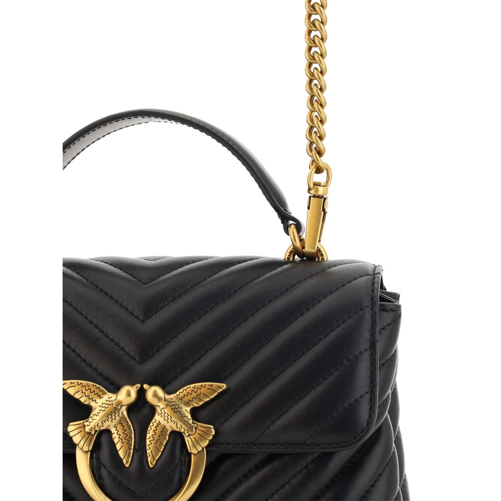 Black Calf Leather Bos Taurus Handbag
