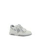 White Rubber Low Top Sneakers