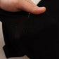 Black Turtleneck Form Fitting Pullover Sweater