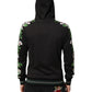 KING Black Orchid Floral Crown Logo Hoodie Sweater