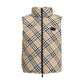 Check vest Down Jacket