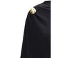 Black Fleece Wool Casual Dress