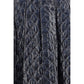 Black Polyamide Midi Skirt