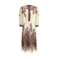 Multicolor Polyester Casual Dress