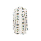 White Silk Casual Dress