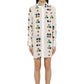 White Silk Casual Dress