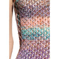 Multicolor Wool Casual Dress