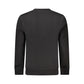 Black Cotton Men Sweater