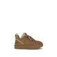 Brown Rubber Low Top Sneakers