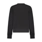 Black Cotton Women Sweater
