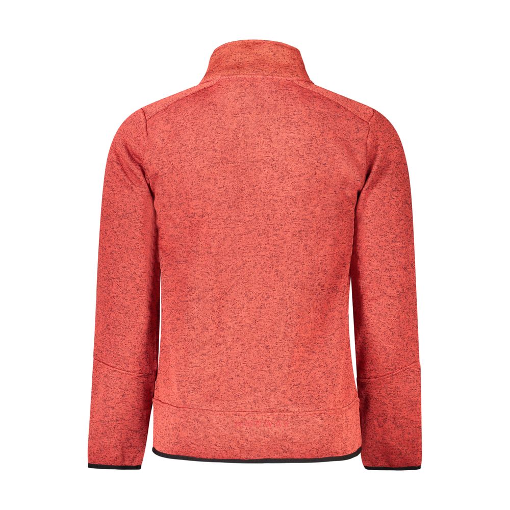 Rosso Polyester Mens Sweatshirt