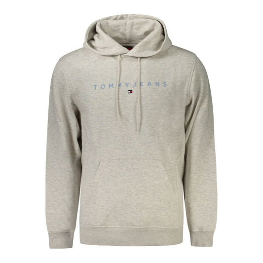 Gray Cotton Men Sweater
