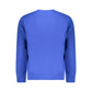 Blue Cotton Mens Sweater