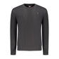 Black Cotton Men Sweater