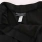 Black Stretch Straight Fit Dress Trousers Pants