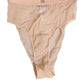 Beige Sheer Mesh High Waist Panty Underwear