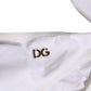 White Side Tie Logo Bikini Bottom Underwear