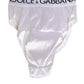 White Satin High-Waist Brief Logo Women Underwear