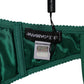 Green Satin Semi-Padded Underwire Musk Underwear