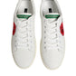 White Leather Rose Embroidery Low-Top  Shoes