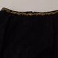 Black Lace Gold Baroque SPECIAL PIECE Shorts