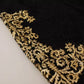 Black Lace Gold Baroque SPECIAL PIECE Shorts