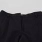 Black High Waist Skinny Trouser STAFF Pants