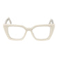 White Women Glasses Frame