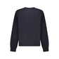 Blue Cotton Men Sweater