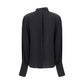 Black Silk Blouse