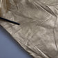 Gold High Waist Skinny Women Metallic Pants