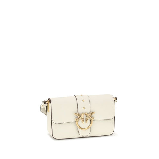 White Calf Leather Bos Taurus Shoulder Bag