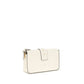 White Calf Leather Bos Taurus Shoulder Bag