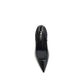 Leather logo Pumps