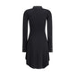 Zippered jersey biker Dress