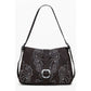 Brown Polyethylene Women Handbag