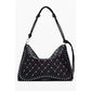 Black Polyurethane Women's Mini Bag