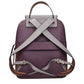 Purple Leather Backpacks