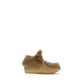 Beige Leather Ankle Boots