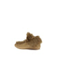 Beige Leather Ankle Boots