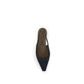 Blue Cotton Ballet Flats